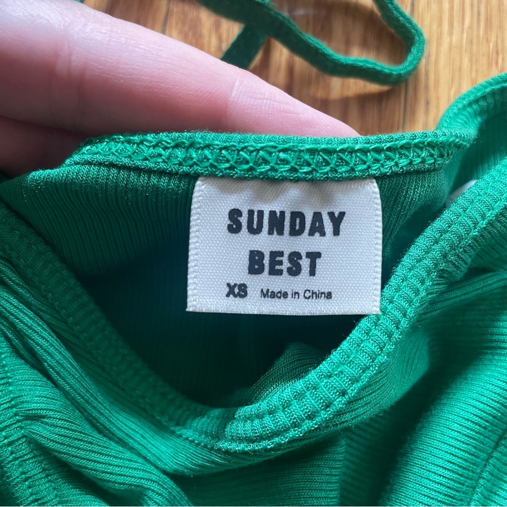 Sunday Best Polly Crop Top - XS - Picture 5 of 5